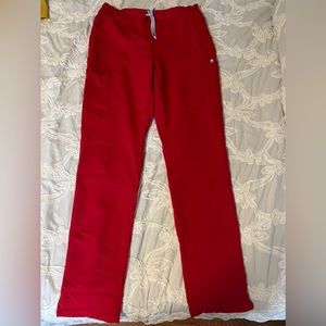 Women’s size M red scrub bottoms